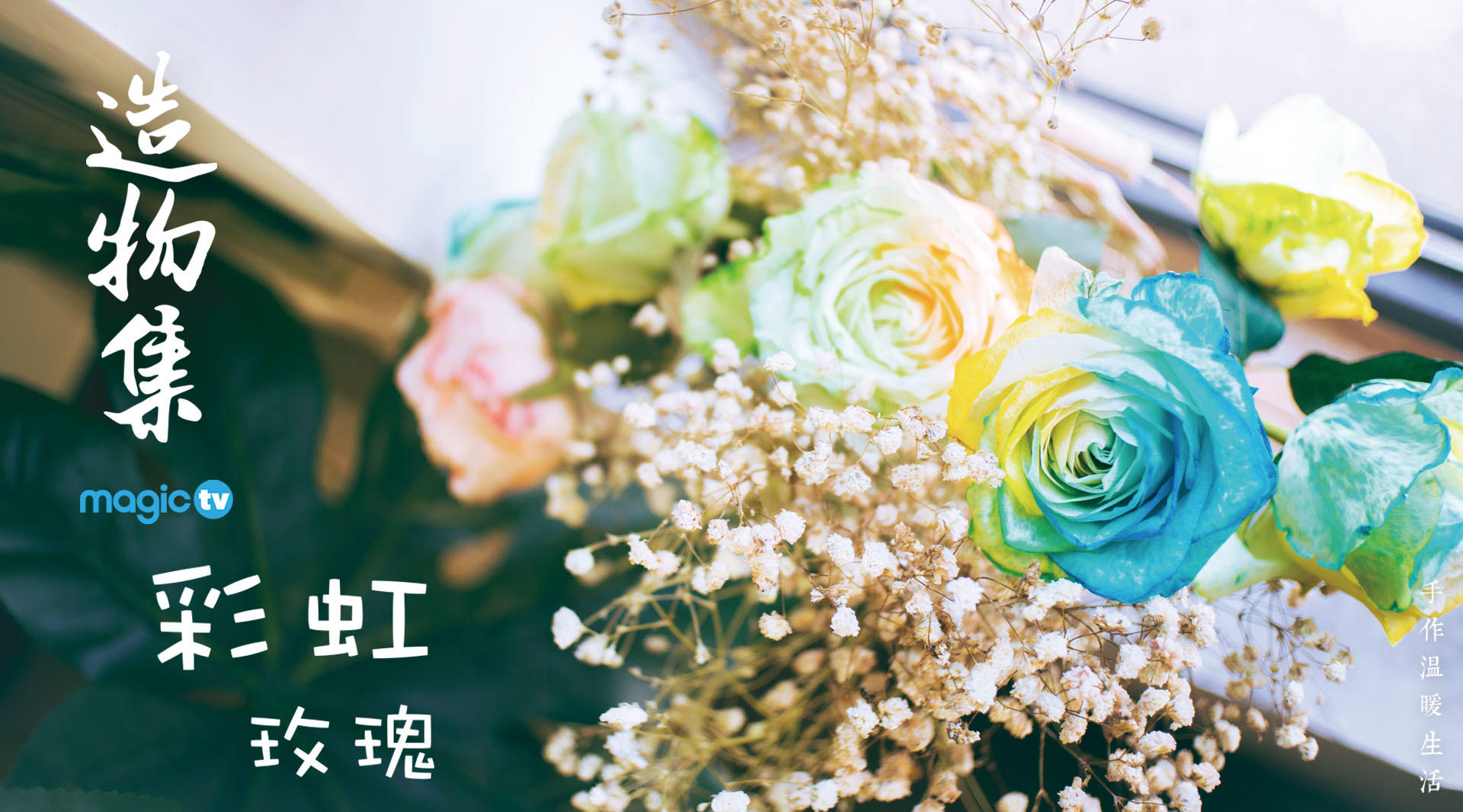 【造物集】S308——彩虹玫瑰