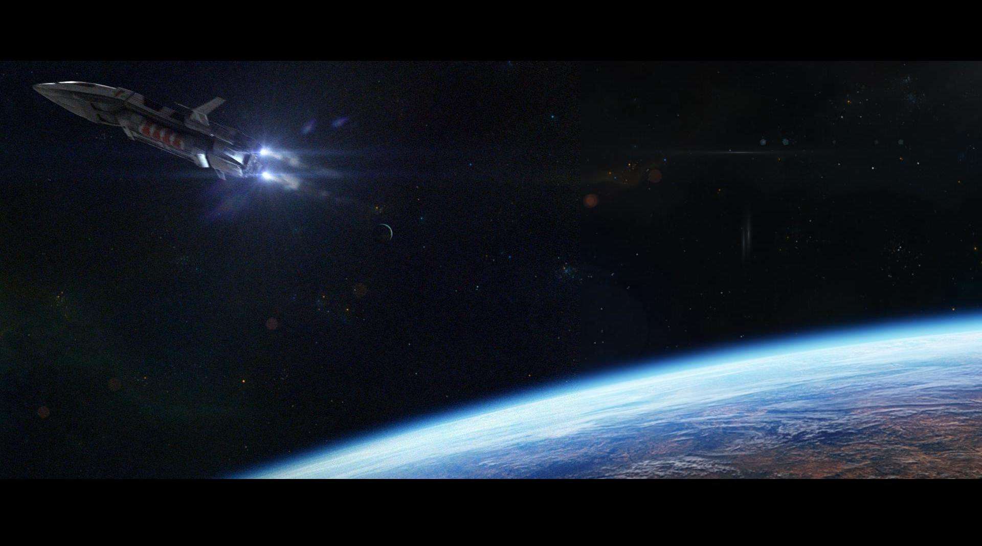 北电大二科幻短片《众星之子》幕后特效分解
