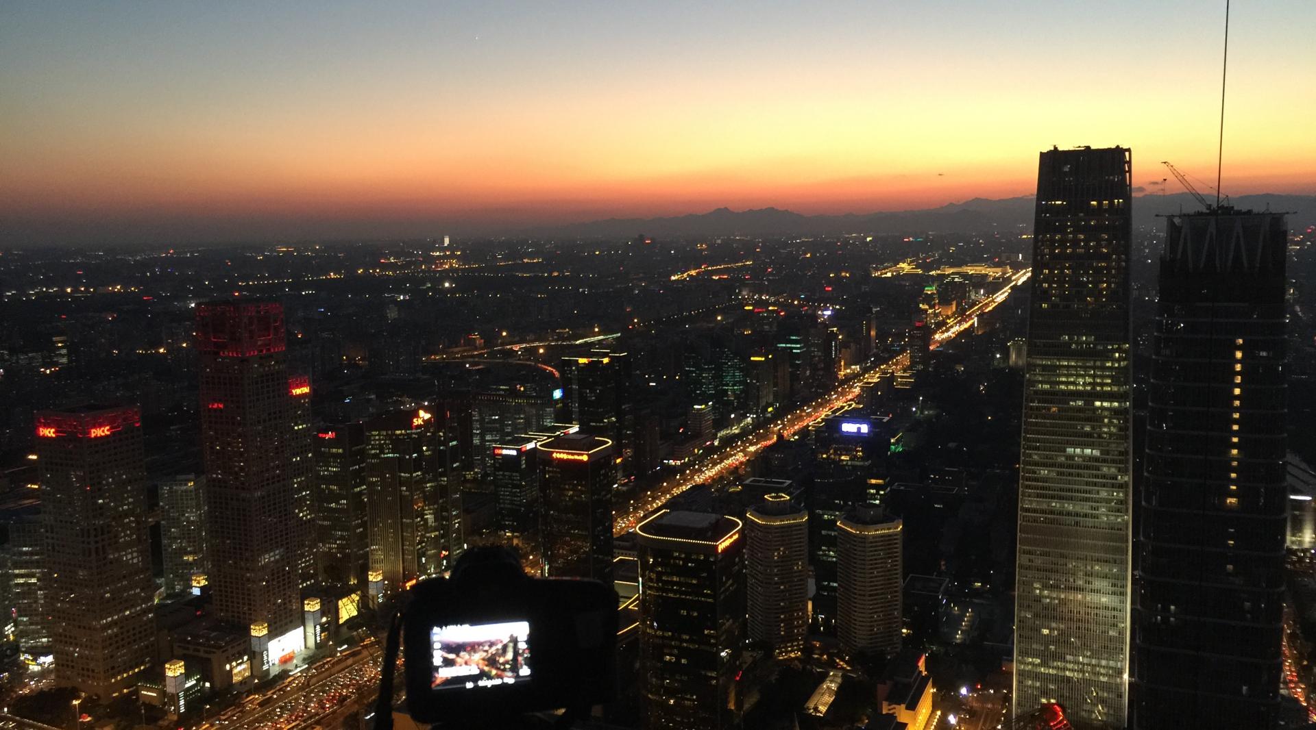 北京夕阳无限美