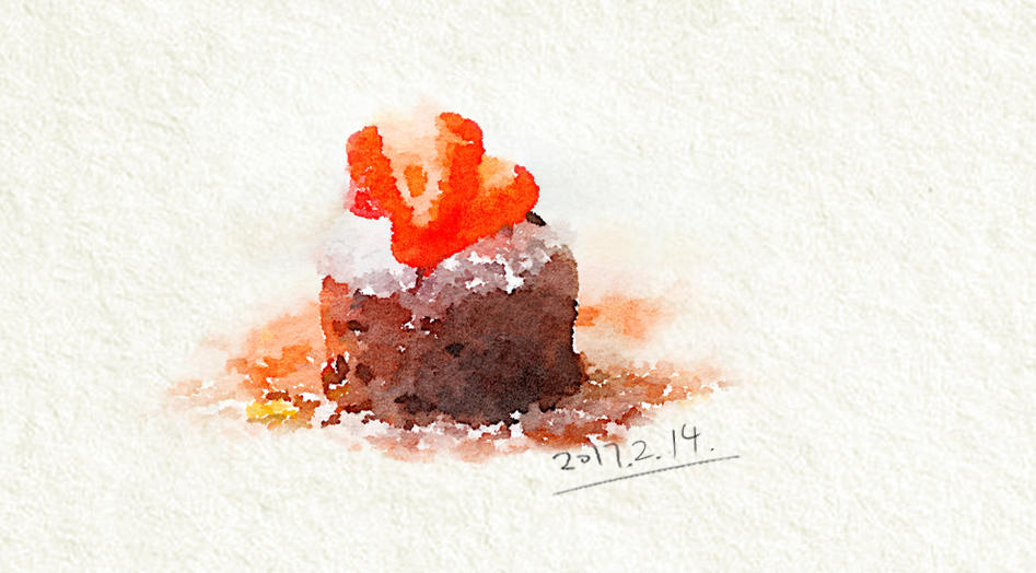 『 浅食记』03：情人节特辑 巧克力熔岩蛋糕