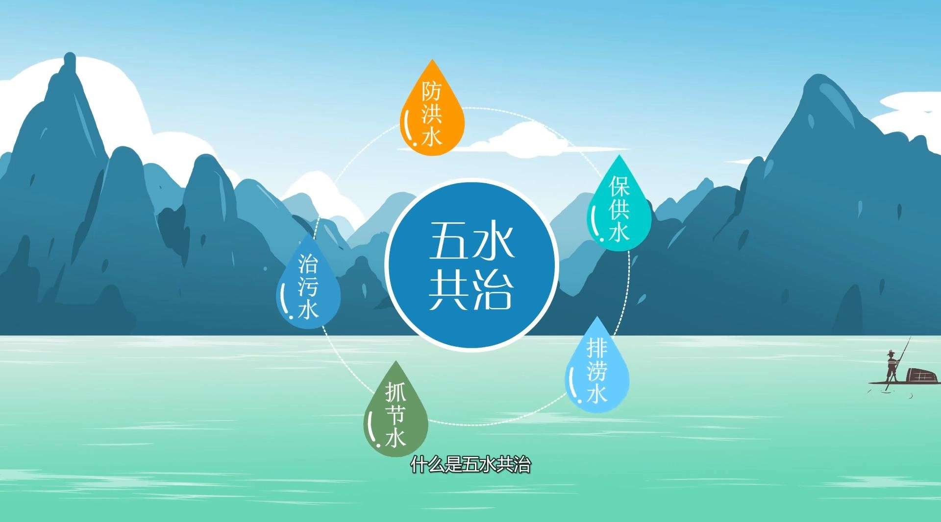 临安区五水共治动画公益广告