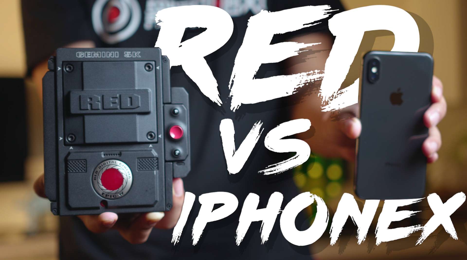 iPhone X VS 200000RMB+的电影机RED GEMINI 5K