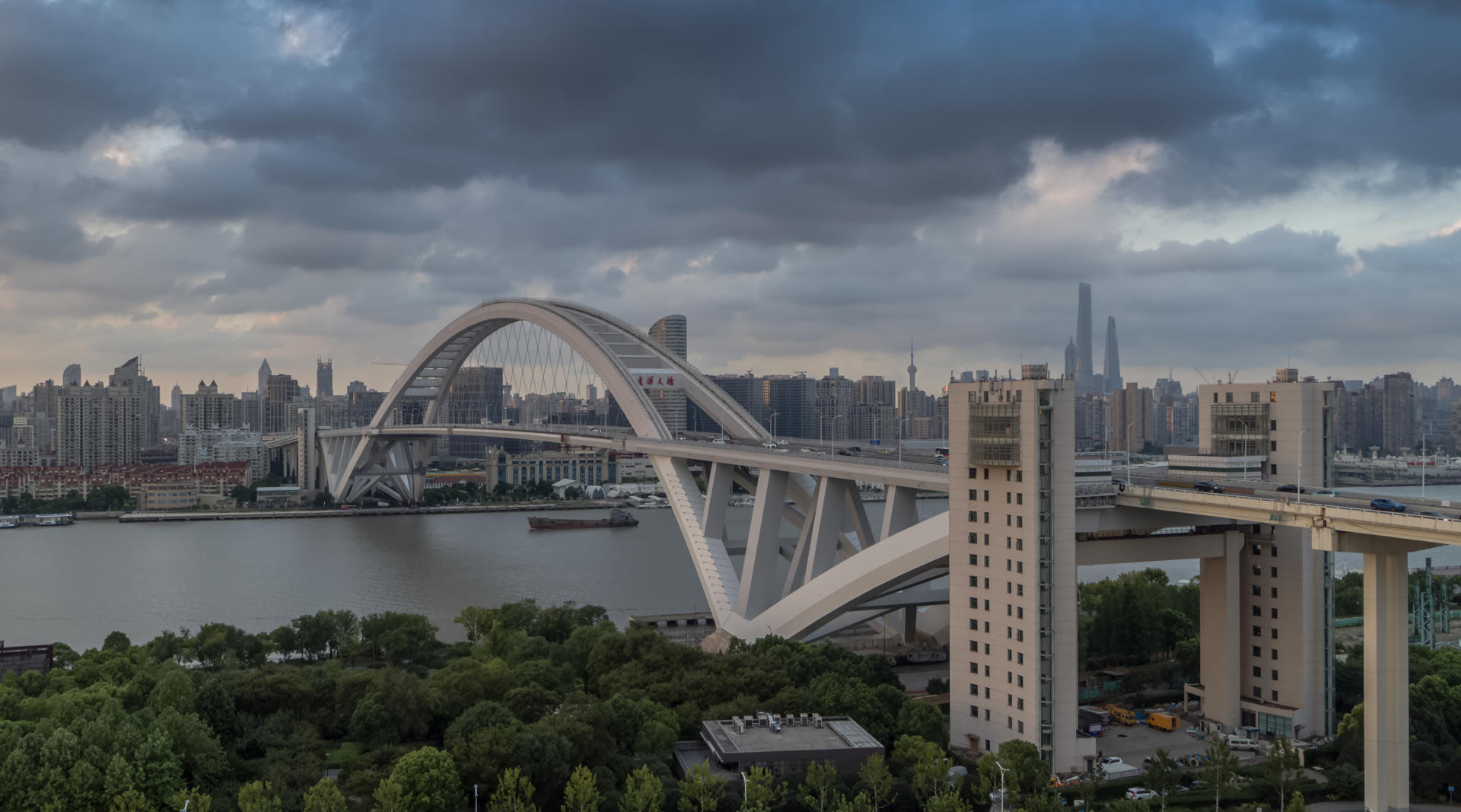航拍上海的那些桥