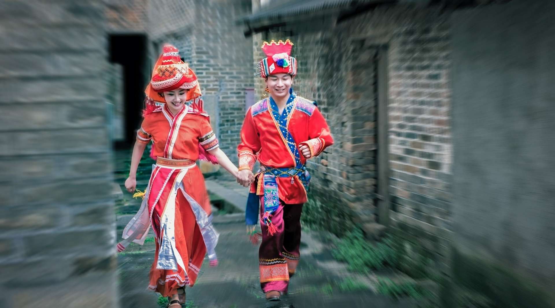 桂林旅拍拍摄现场花絮-咔途国际