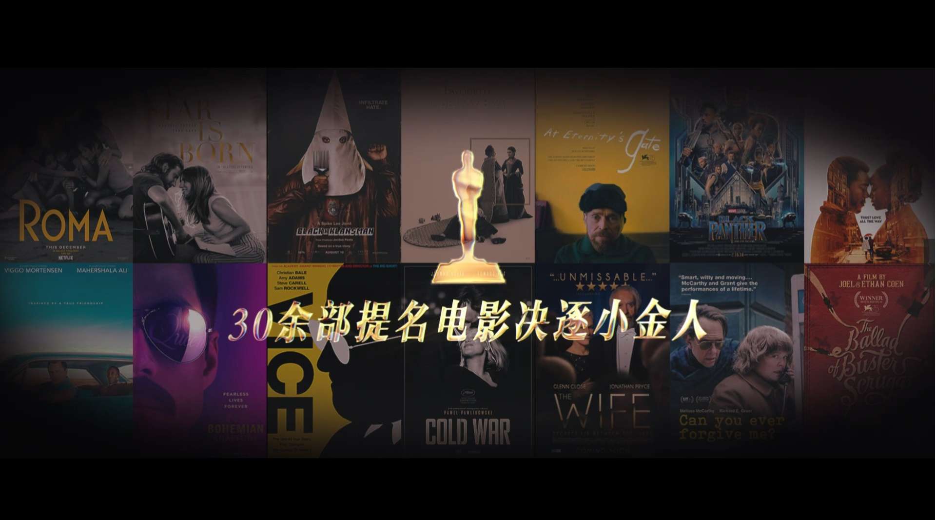 【电影混剪站】第91届奥斯卡提名电影混剪