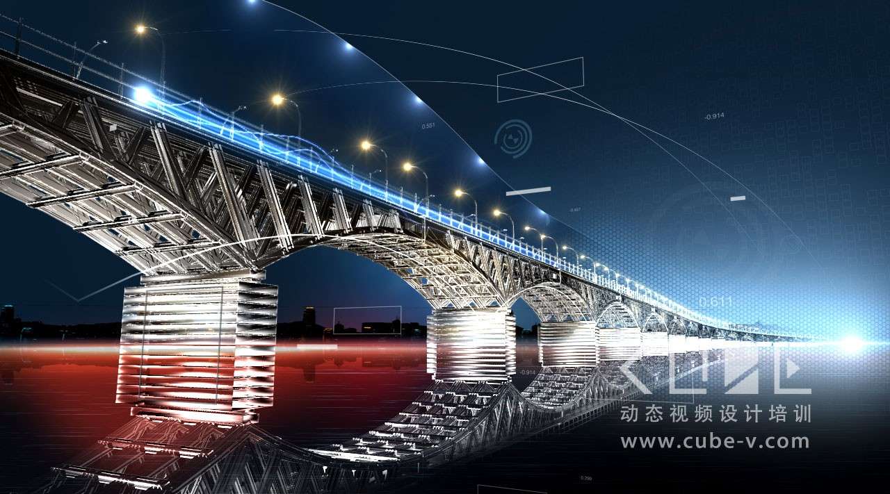 C4D教程《大桥实景合成动画》预览视频