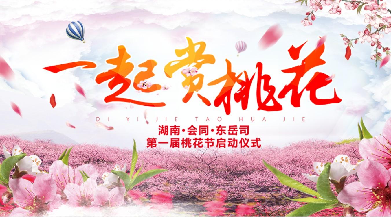 情歌王子高安与您相约会同首届万人桃花节