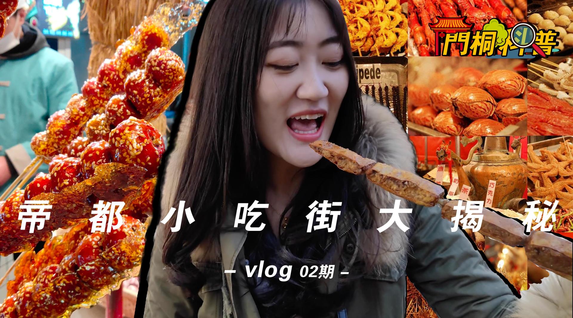 门桐科普vlog02 / 揭秘帝都小吃街的一天！