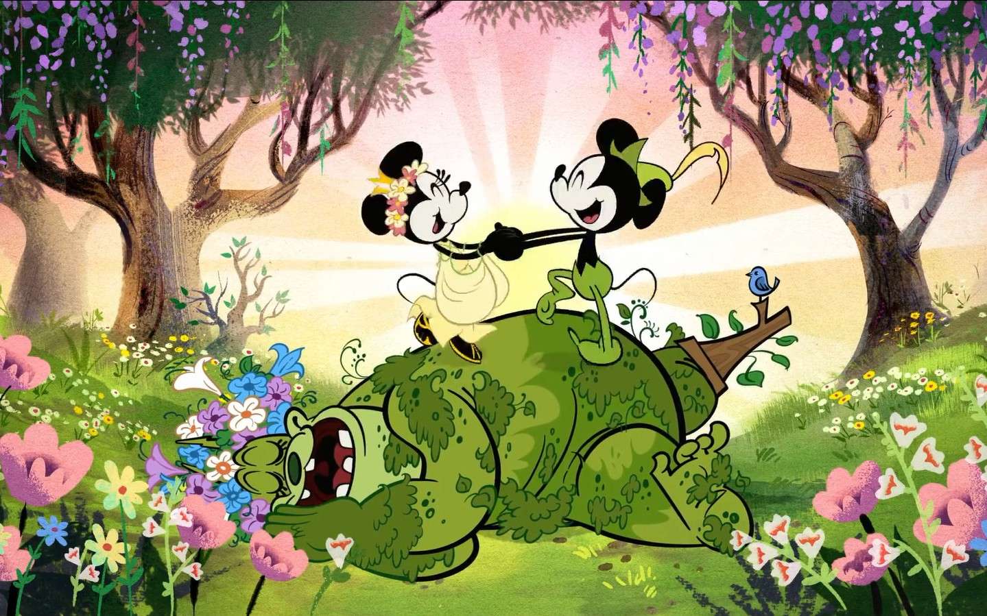 迪士尼再出米老鼠动画短片《春与冬》