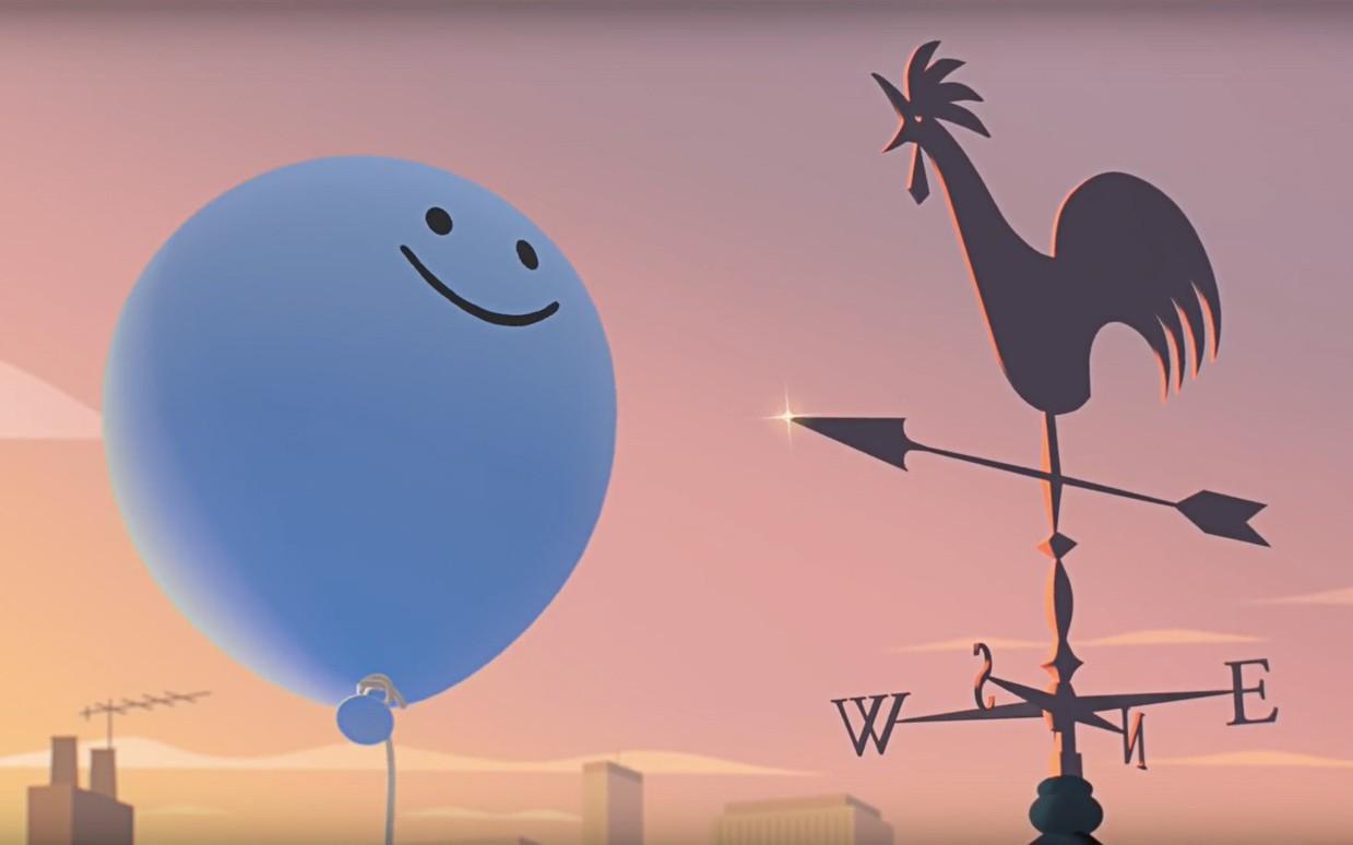 可爱又刺激的动画广告《气球历险记》