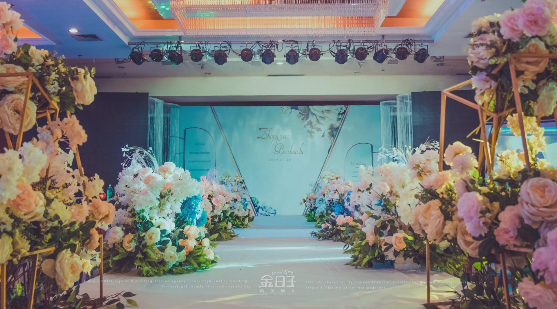 ZHANGYU&BOCHUNLU-WEDDING-2019,7,28-临朐金日子高端婚礼