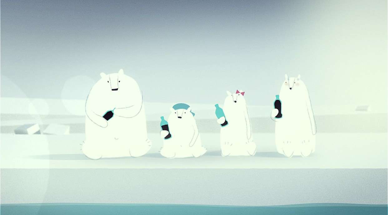激萌北极熊在线科普《肥宅快乐水不快乐》