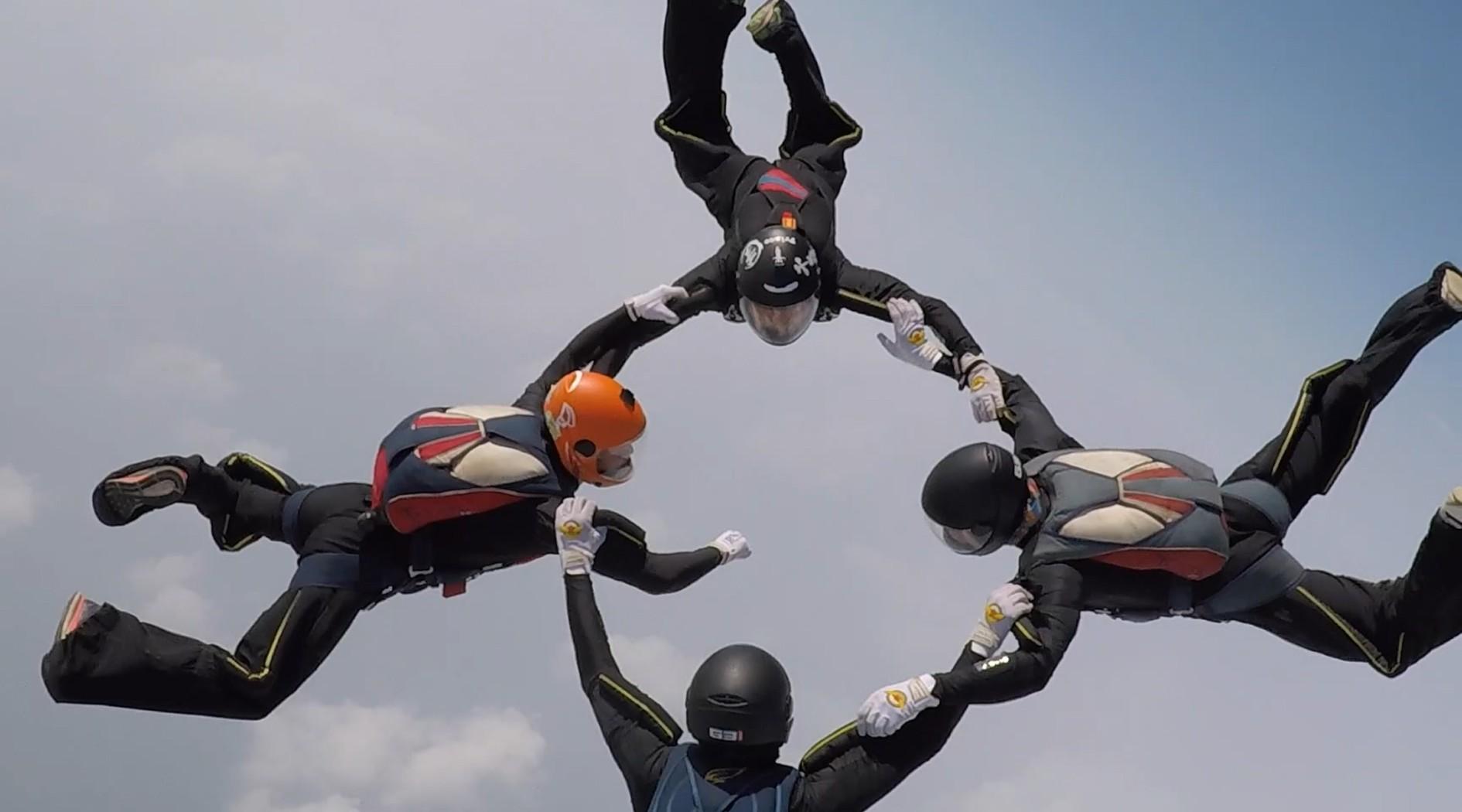 2019年全国跳伞冠军赛之八一跳伞队剪影