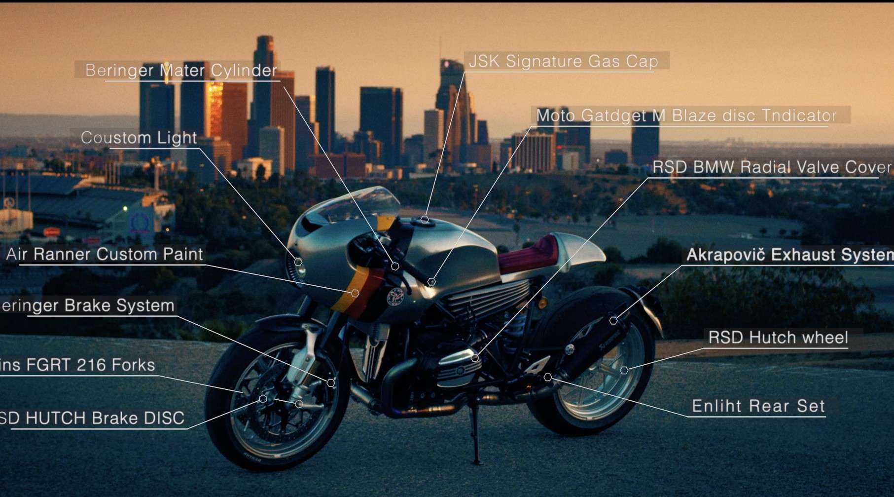 JSK BMW 摩托车洛杉矶广告2019