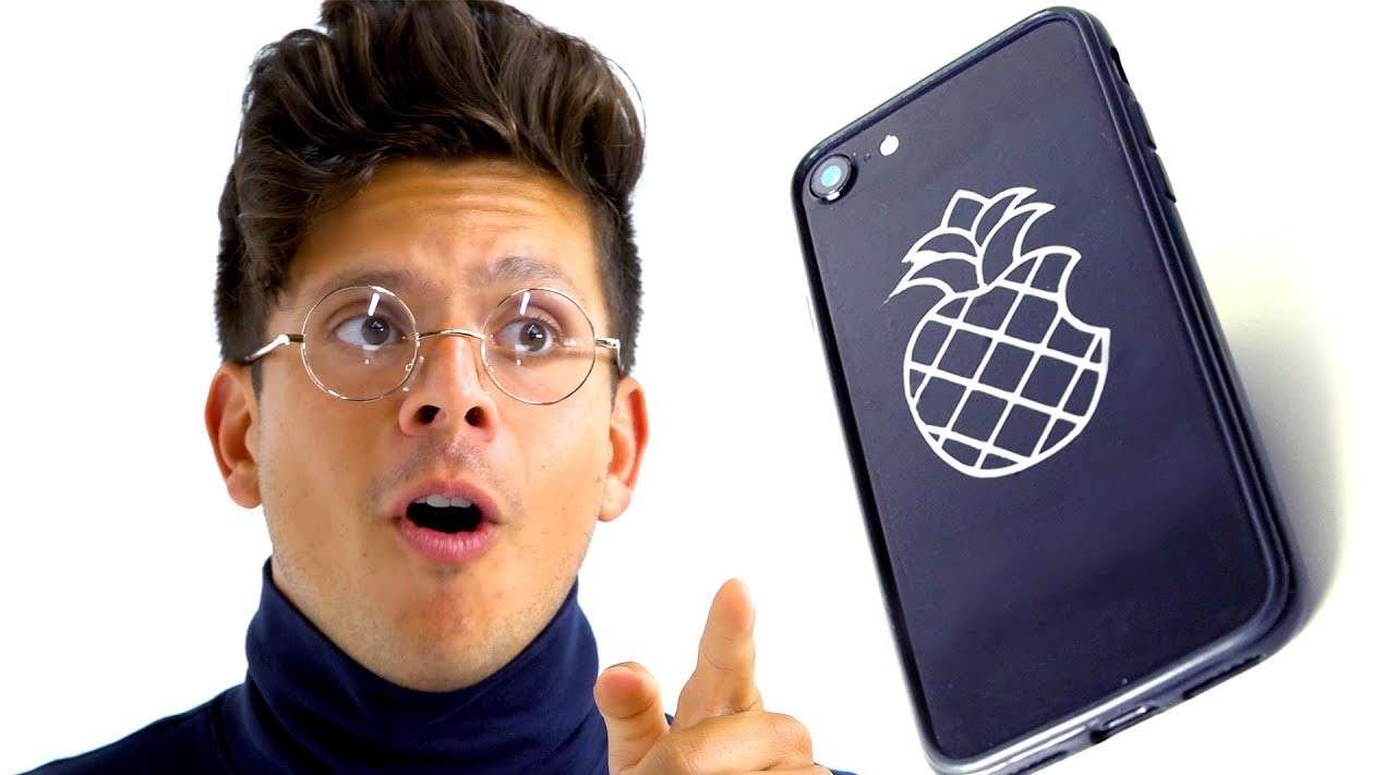 恶搞苹果创意短片《穷人特供菠萝iPhone11》