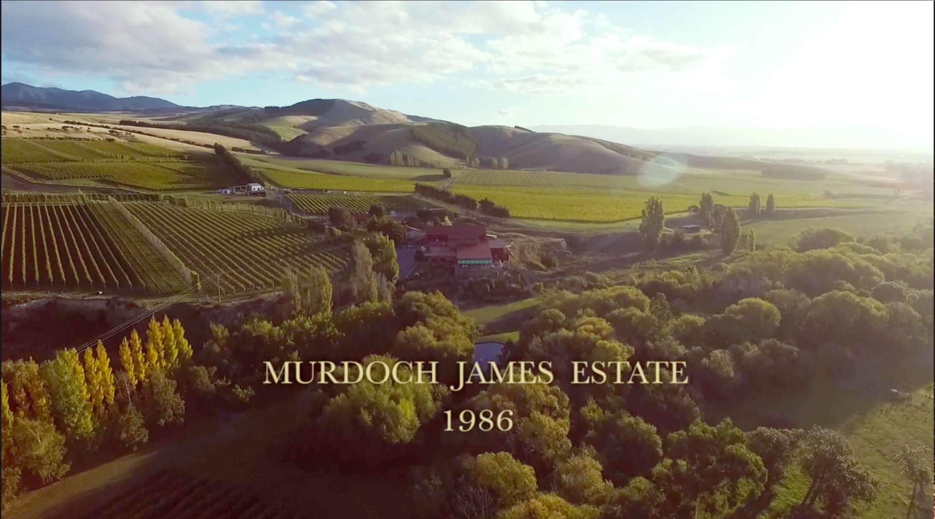 新西兰葡萄酒庄园MURDOCH JAMES ESTATE 航拍