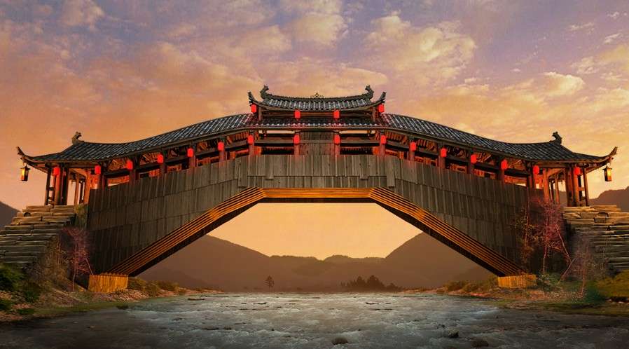 纪录片《廊桥筑梦》 见证中国木拱廊桥复原奇迹!