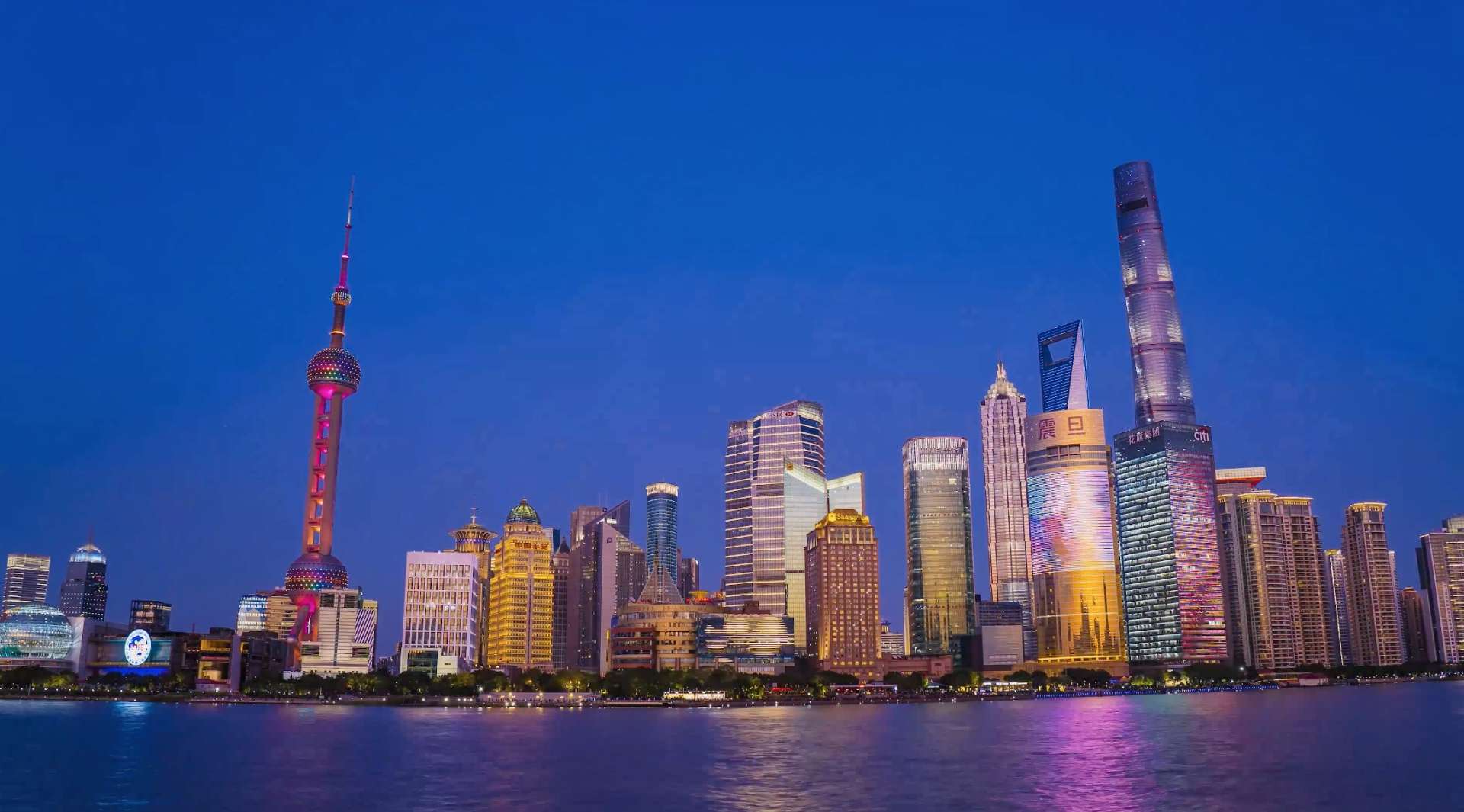 上海城市4k延时空镜