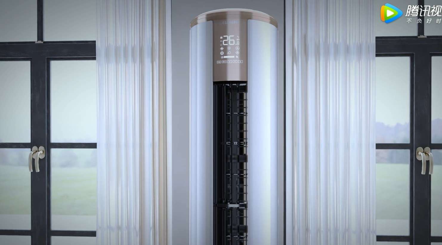 【广告】科龙郁金香，诠释不一样的圆柱柜机空调