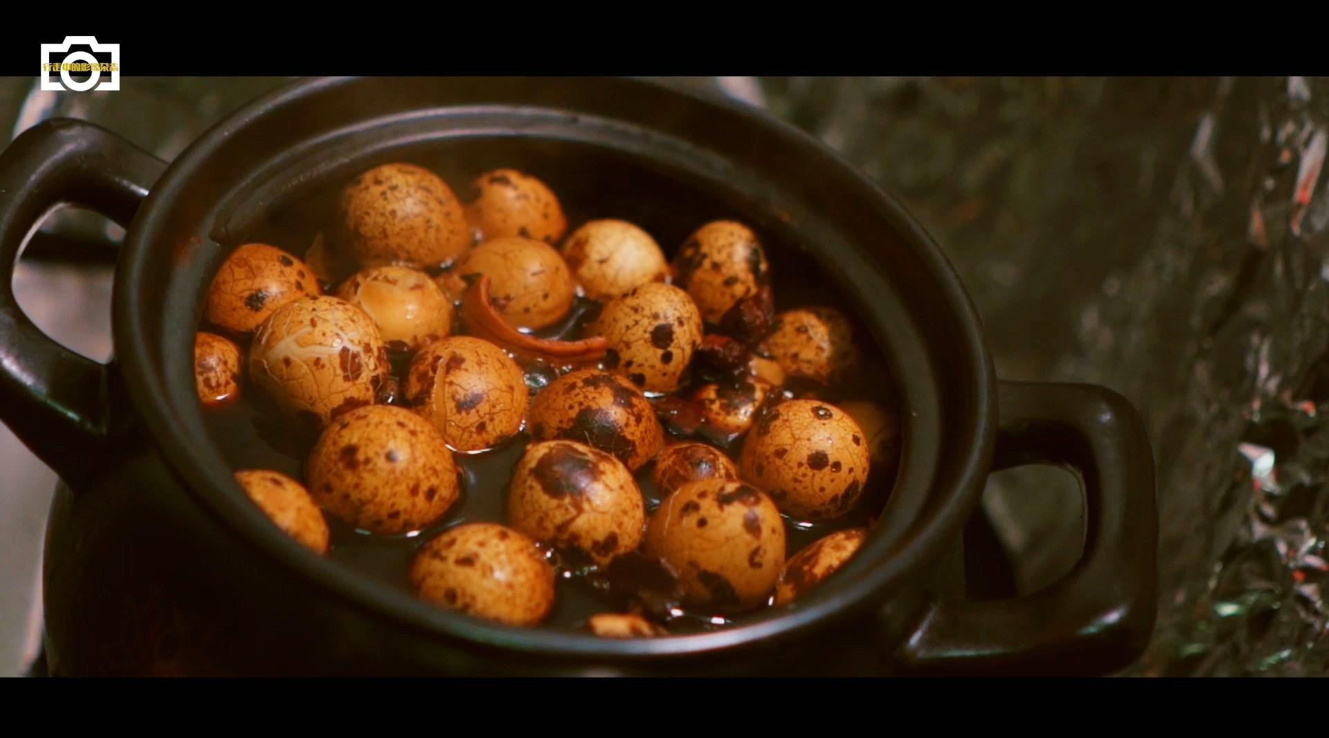美食视频拍摄 五香鹌鹑蛋