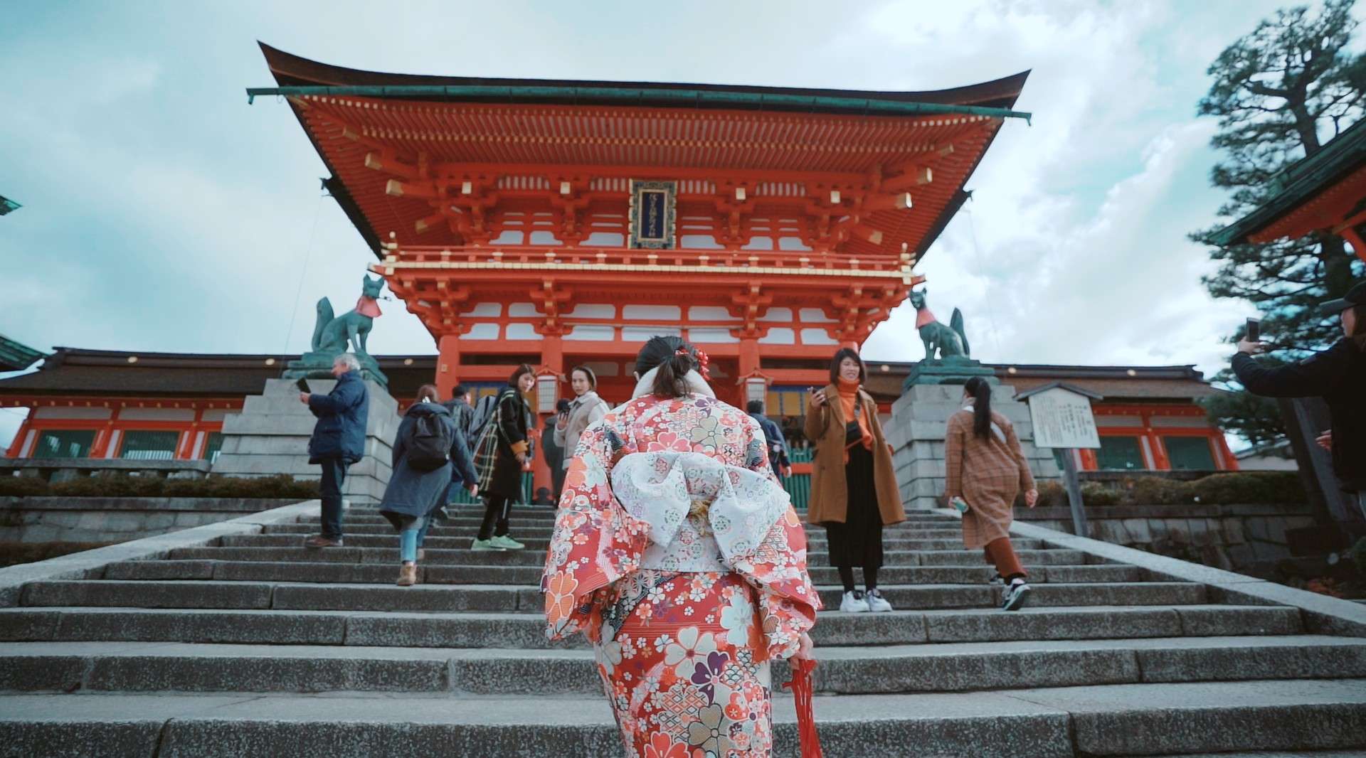 创意混剪日本游 富士山下的樱花 日本站
