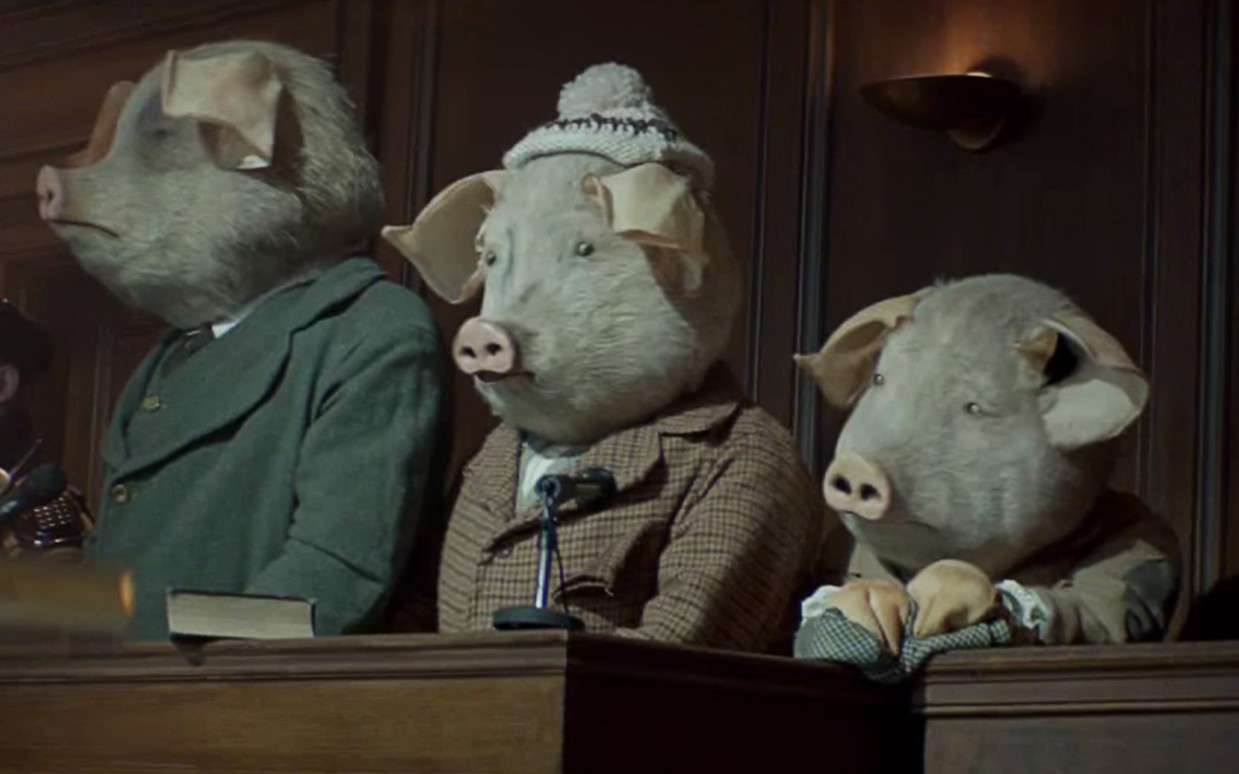 国外内涵创意广告《三只小猪》