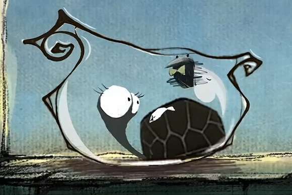 【V电影投稿】手绘精致动画短片《乌龟与乌鸦》