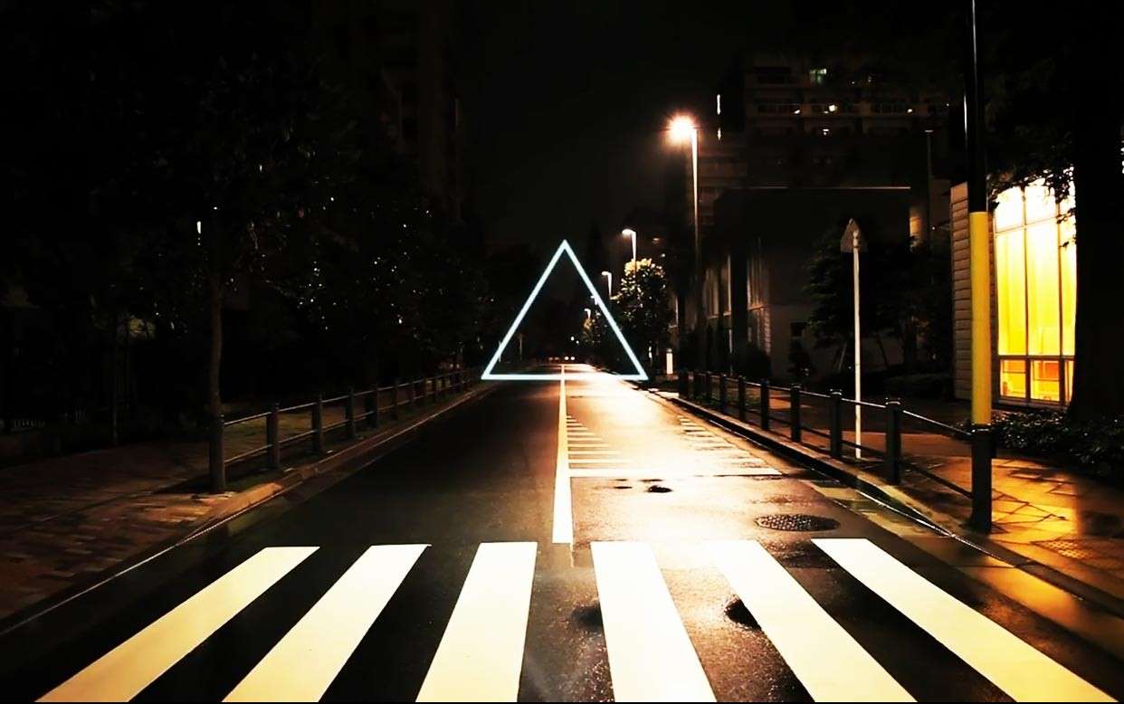 震撼三维投影特效短片《夜光漫步》