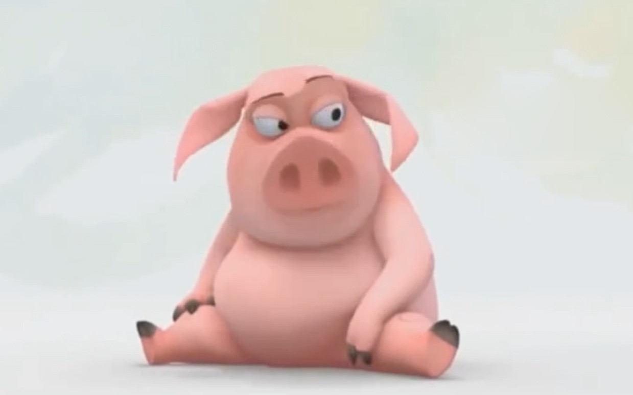 加拿大逗趣动画短片《吃不到曲奇的猪》