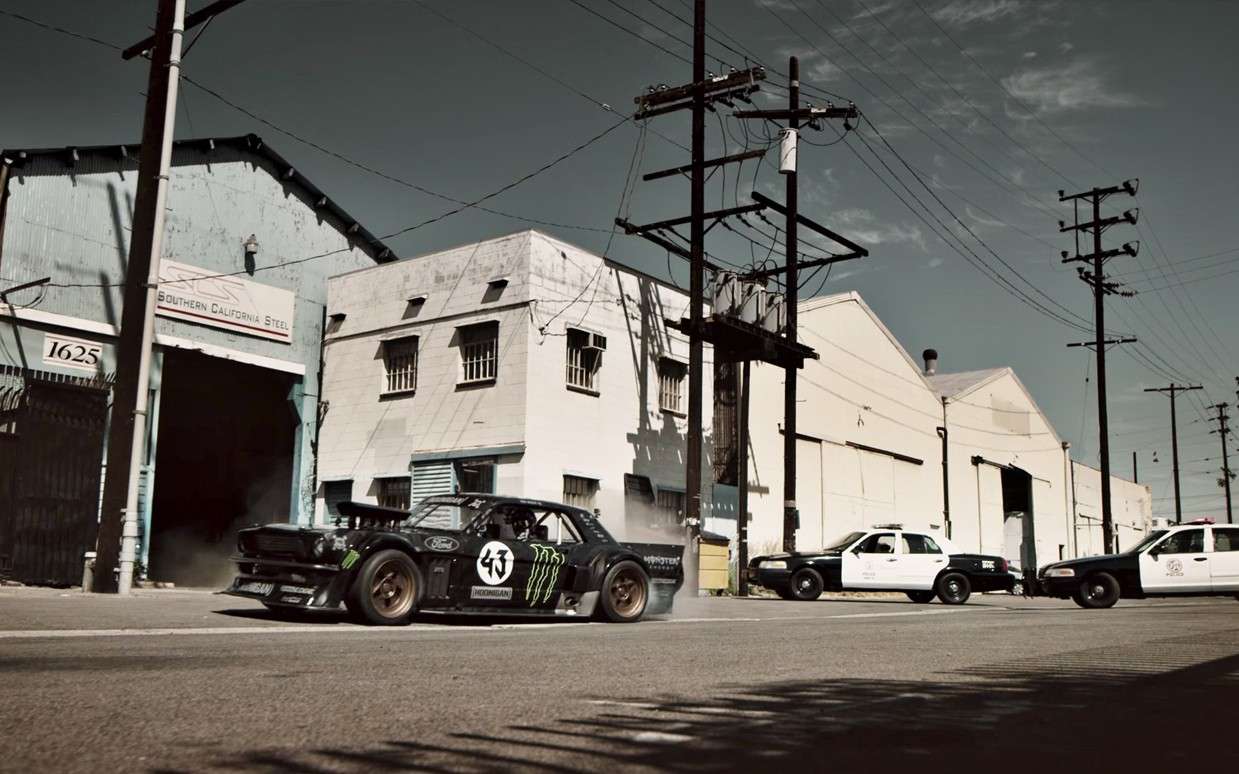 肯·布洛克热血城市漂移短片《狂野洛杉矶》