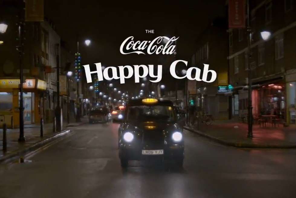 可口可乐暖心病毒视频广告《Cola Happy Cab》