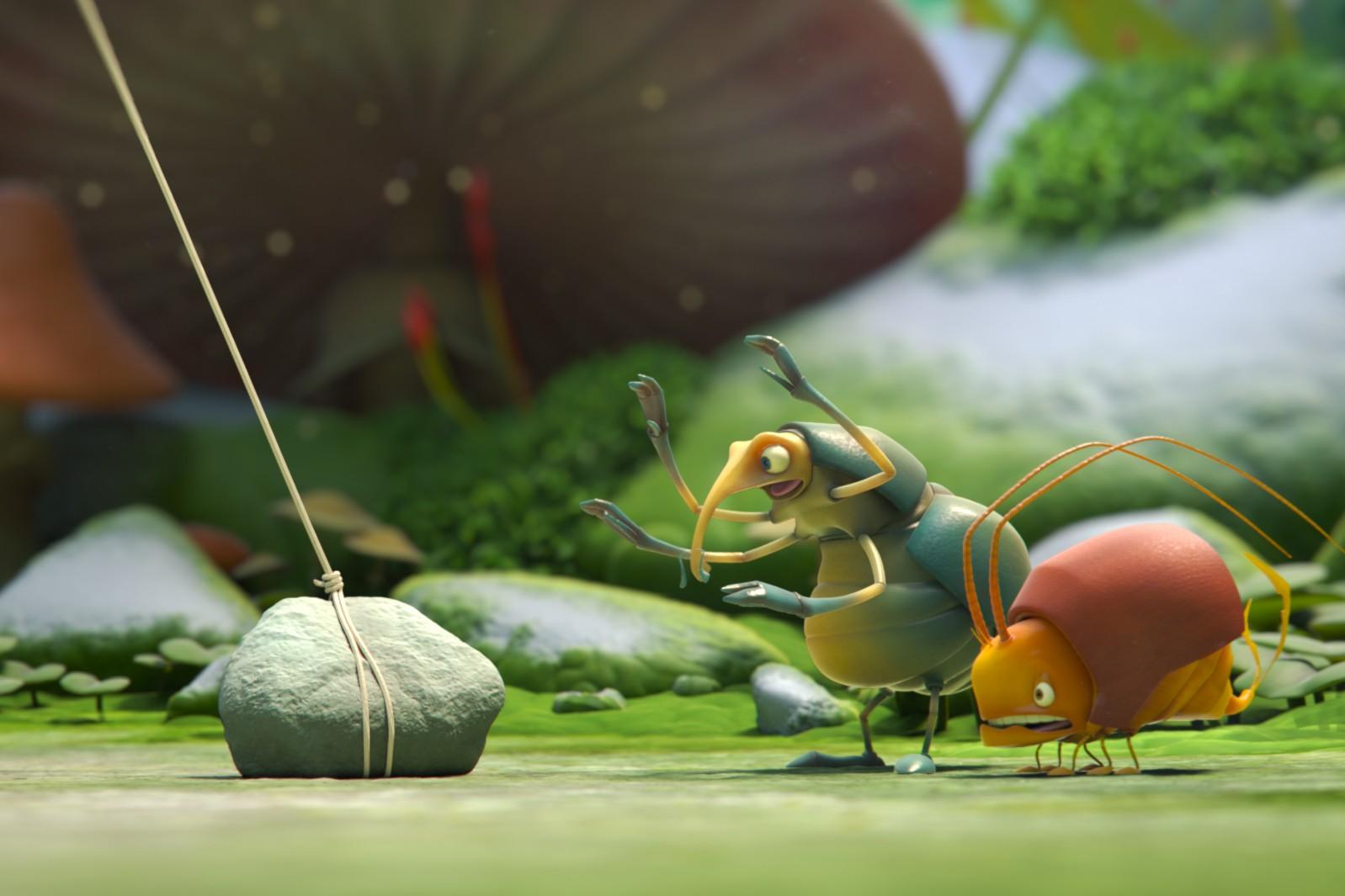 2015奥斯卡提名萌蠢动画《可爱的毛虫》