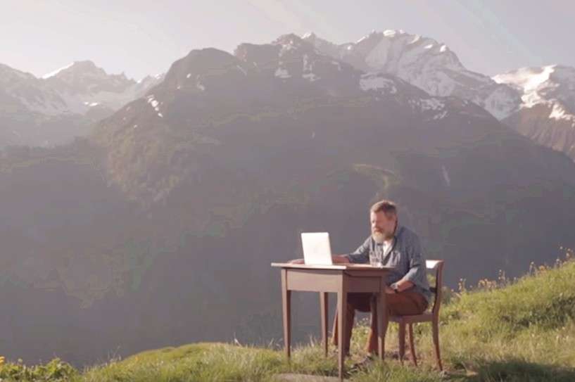 瑞士奇思创意旅游广告《伟大的逃离》