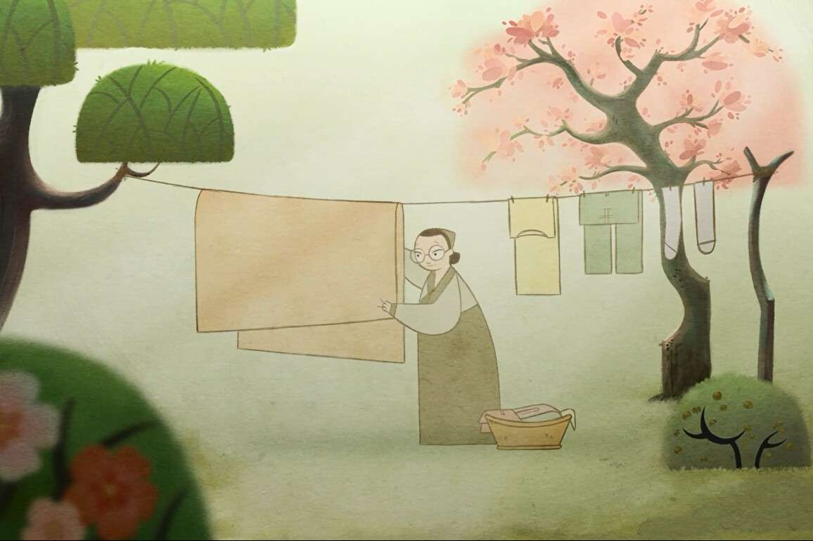 韩国虐心感人二维水彩动画《母亲》