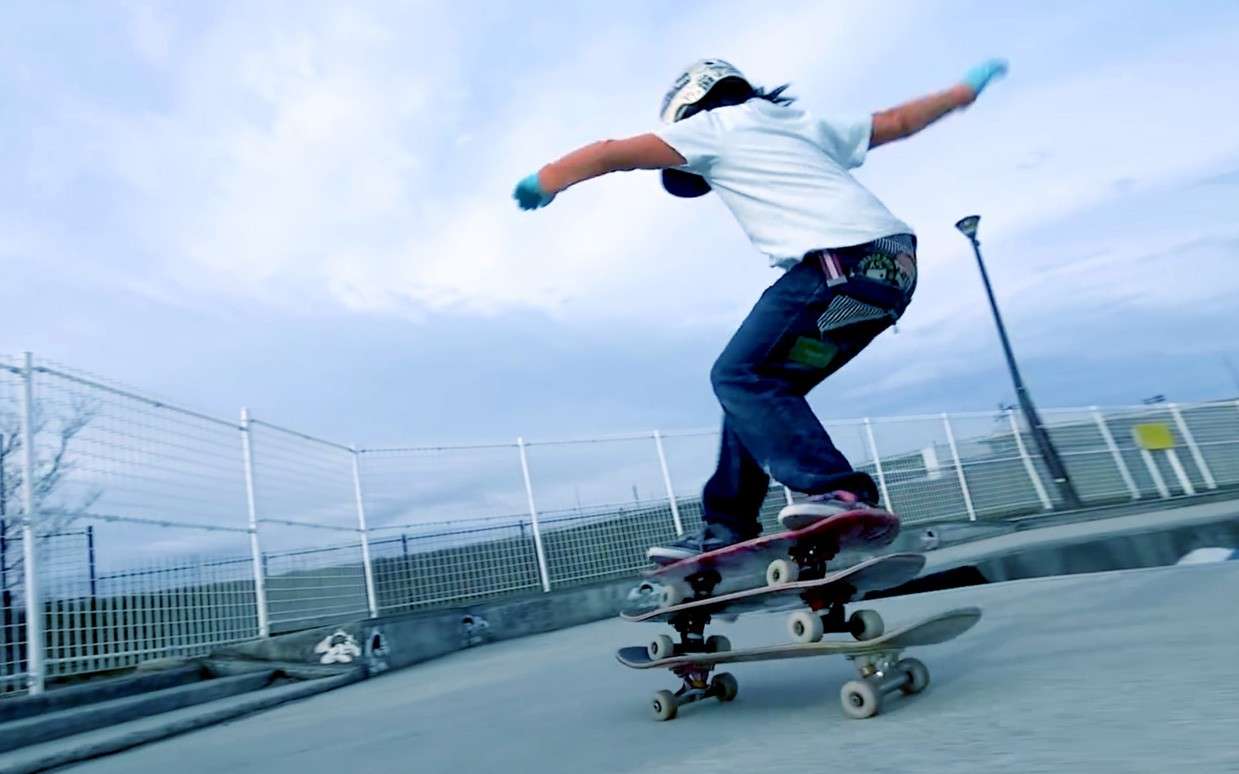 12岁天才少年超燃炫技《你好，滑板！》