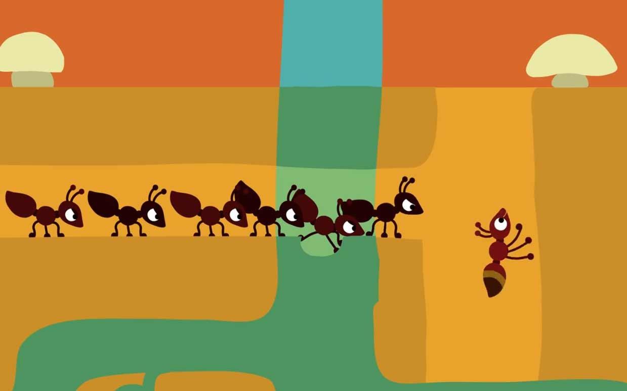 油管上点击近2千万的趣味动画《天才小蚂蚁》