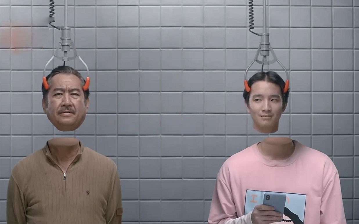 泰国真脑洞银行广告《换“头”术》