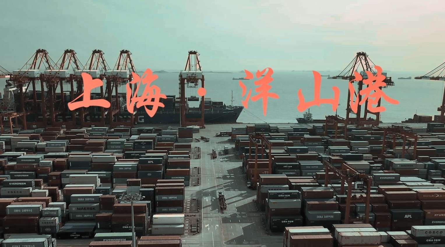 上海 洋山深水港