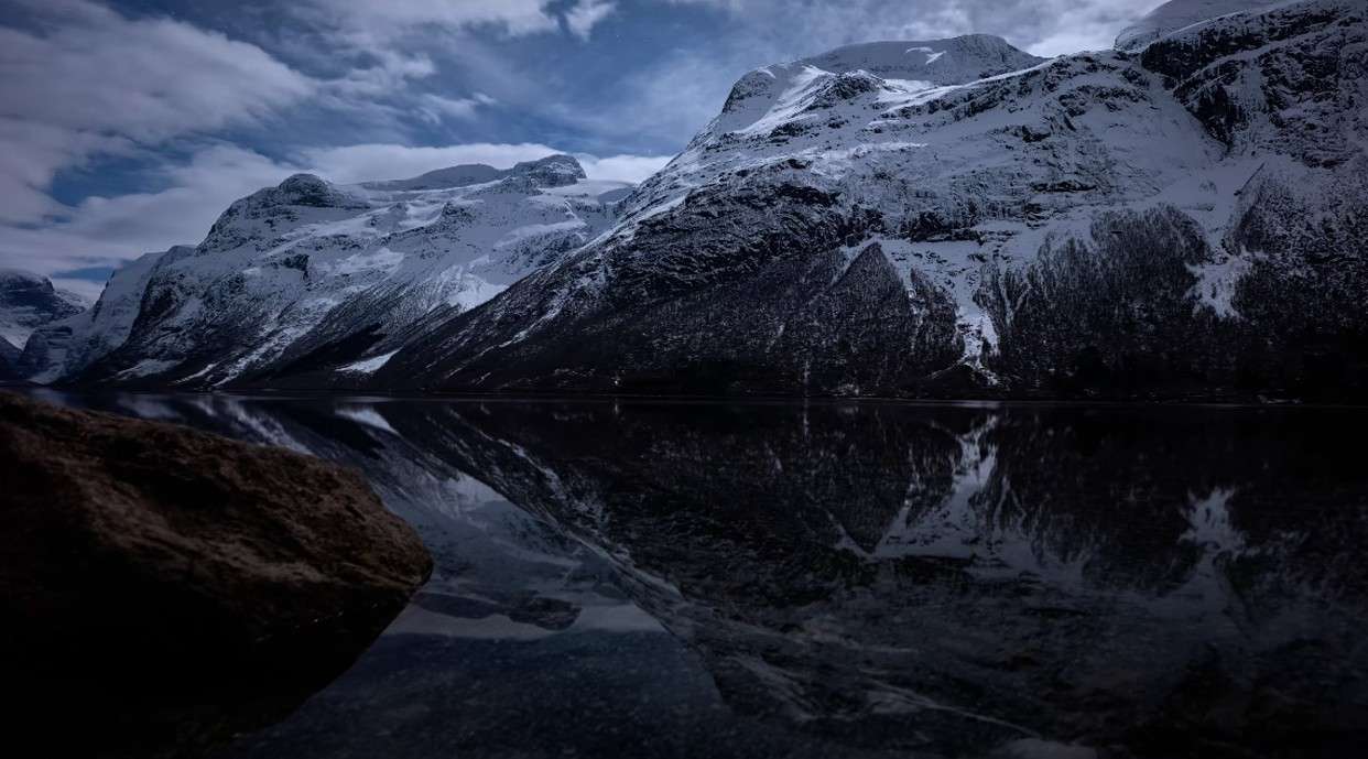 极北之境高清延时摄影《三月挪威》