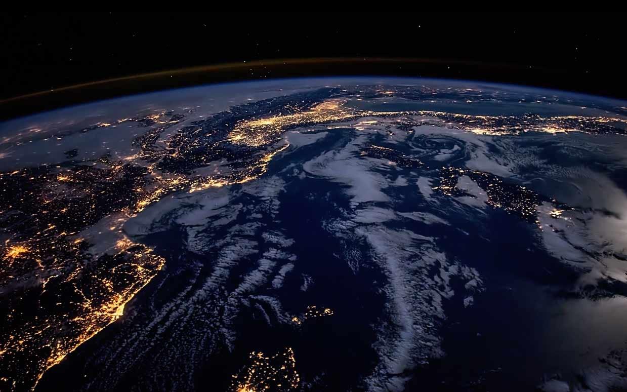 NASA诗意航拍「苍穹之下」