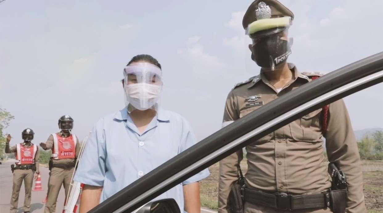 泰国警察小哥哥自制防疫Rap《洗洗睡》