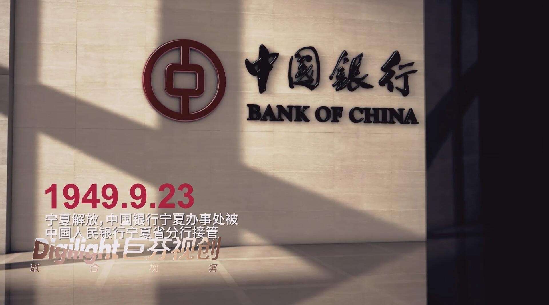 中国银行宁夏分行成立四十周年《砥砺四十载，奋进新时代》