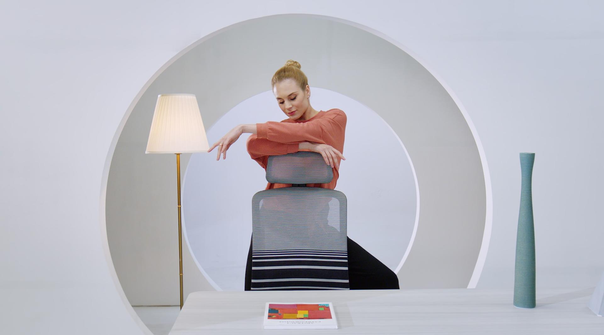圣奥办公 | Hip Chair can dance 实拍结合三维产品演绎