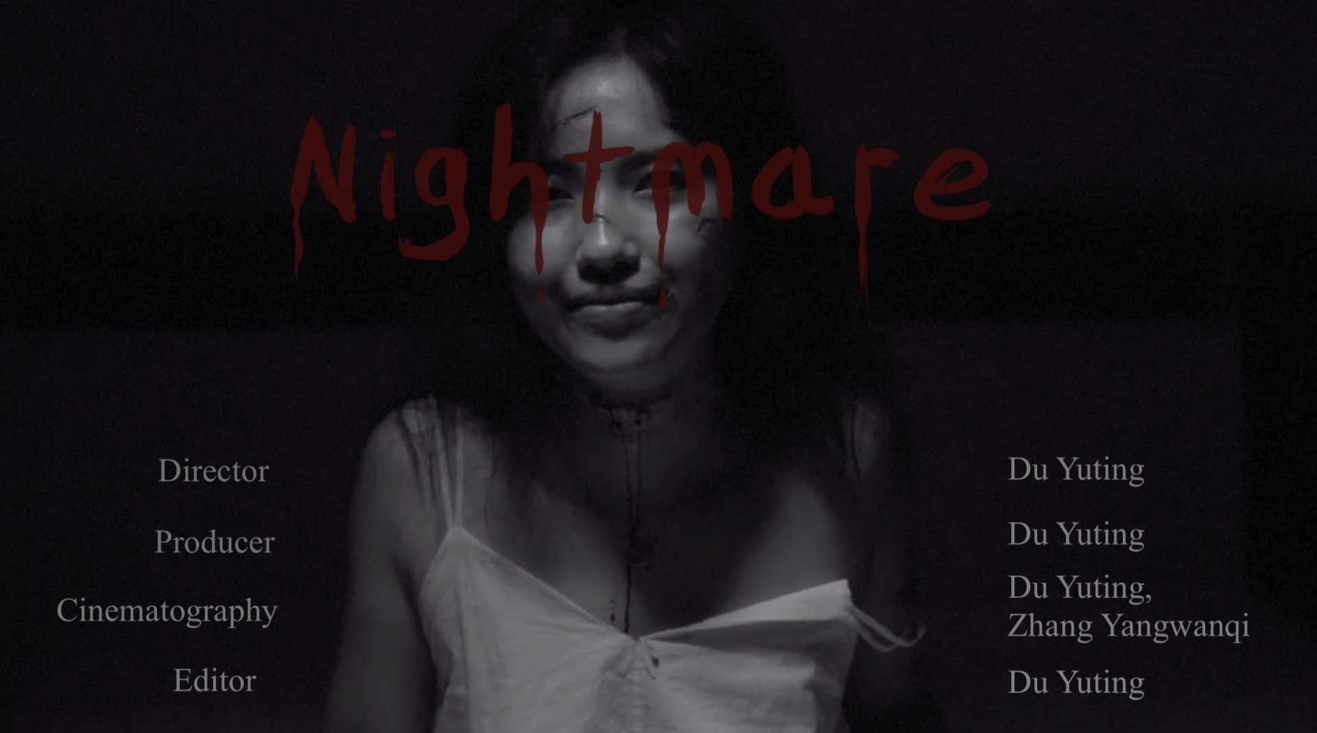 实验性短片-梦魇nightmare