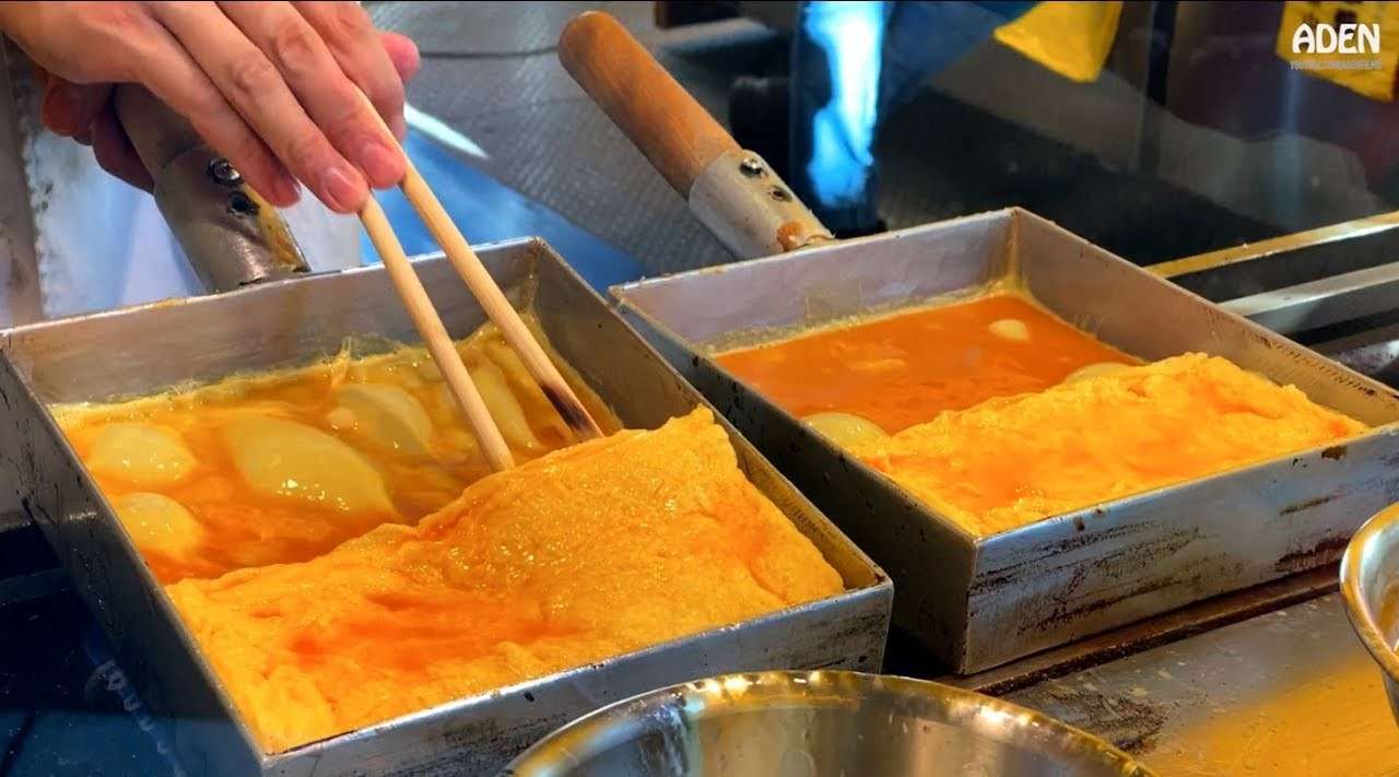 日本街头美食：日式煎蛋