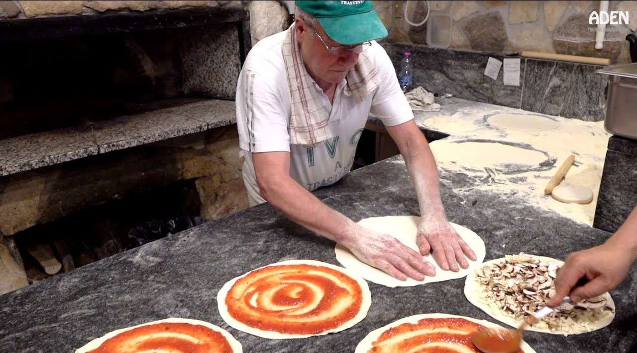吃在罗马：传统木烧比萨饼