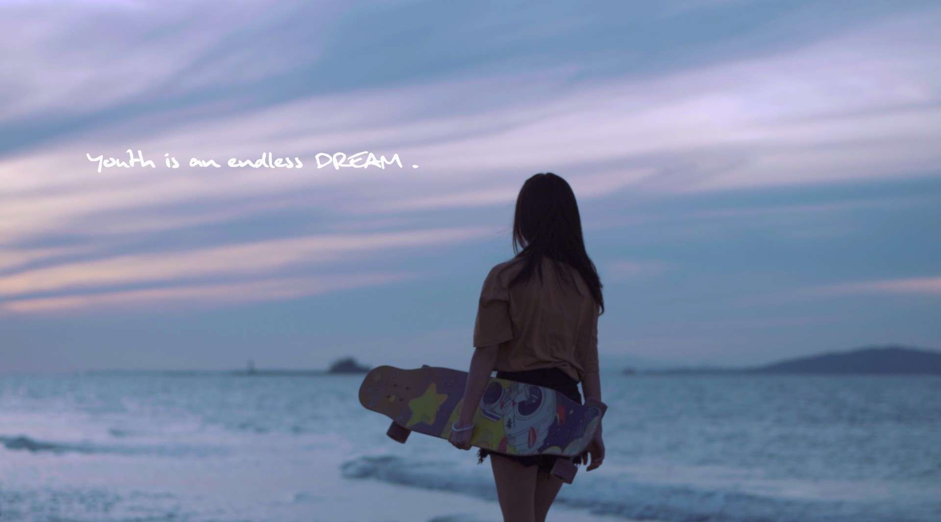 Youth is an endless DREAM 青春感滑板少女