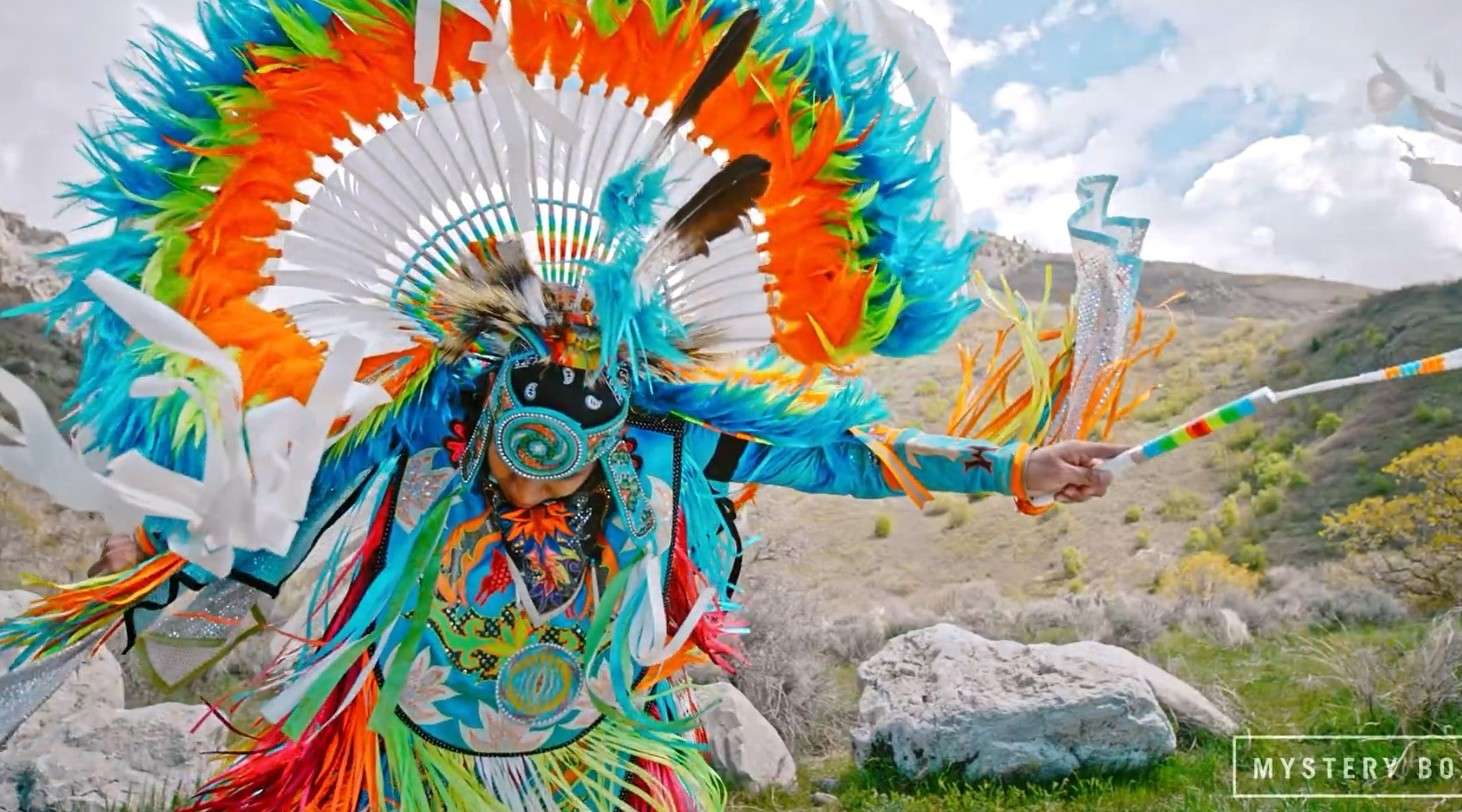 美国土著居民的风情舞蹈