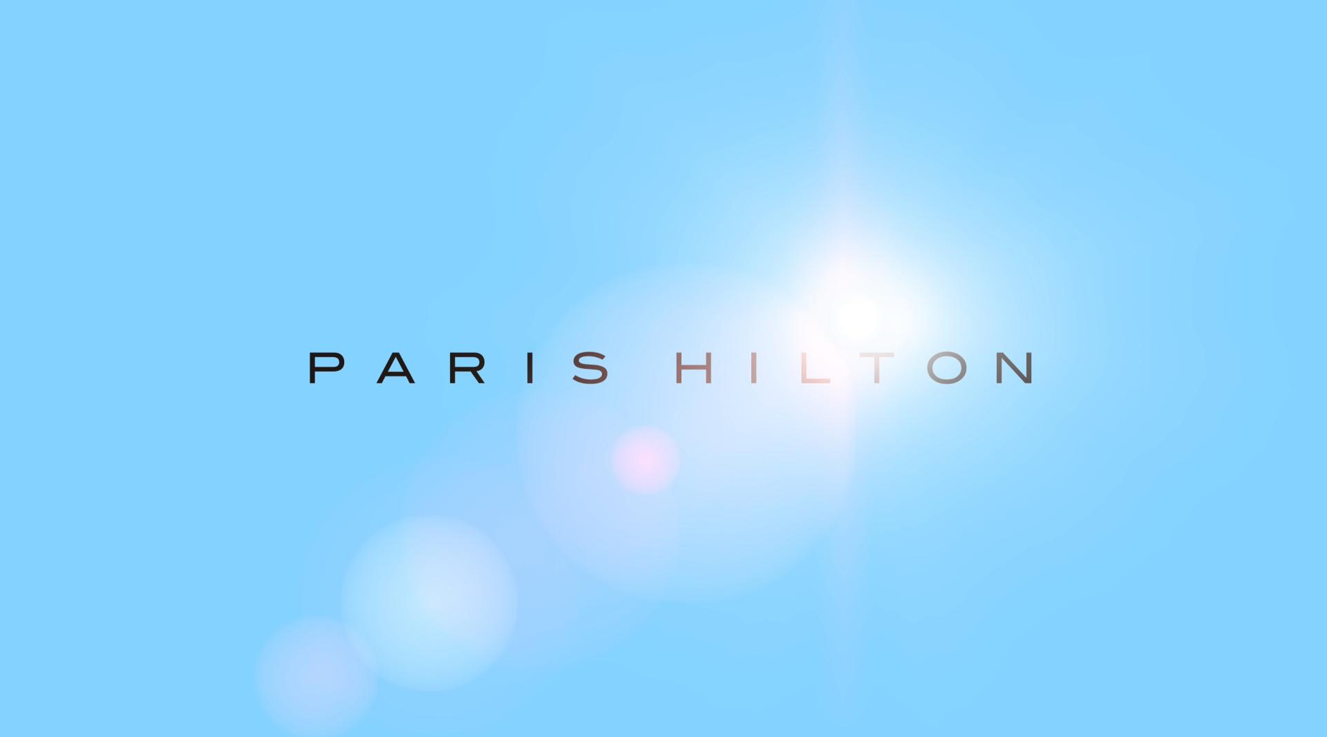 Paris Hilton 眼镜形象片
