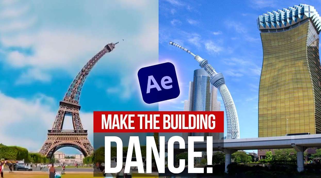 特效复刻：如何用AE让建筑物跳舞？